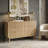  Fluted Fluted 6 Wood Dresser with Built‑In Anti‑Tip Stability System — Wide Chest for Bedroom, Nursery or Hallway Storage Organizer