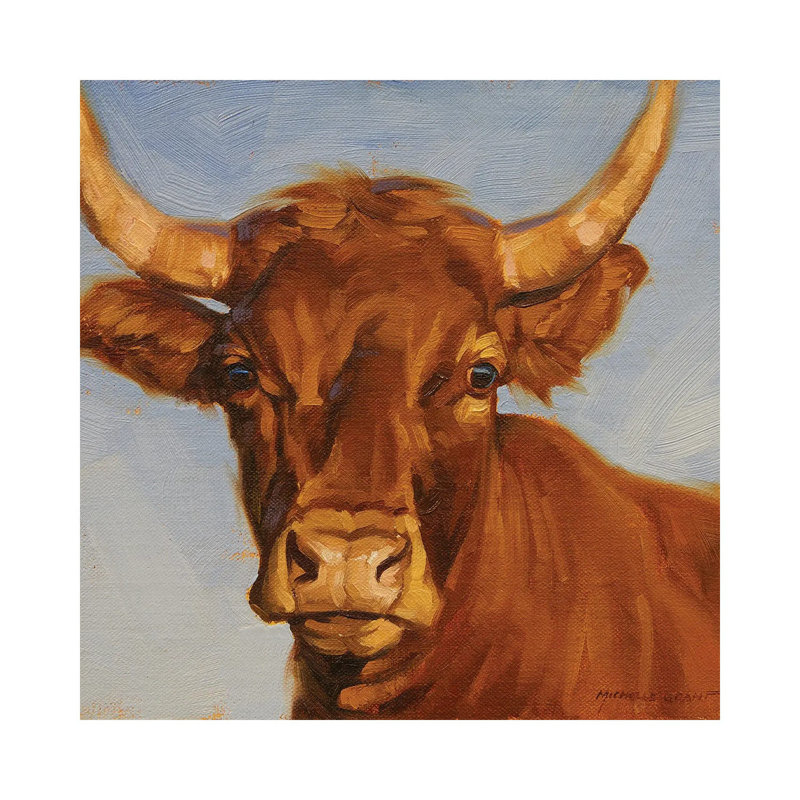 Bali Brown by Michelle Grant - Wrapped Canvas Painting, 66.04 cm H x 66.04 cm W x 3.175 cm D