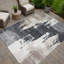 Tapis abstrait intérieur / extérieur lavable à la machine Skiljo ACN2347-877810357
