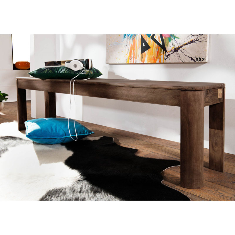Toronto Solid Wood Bench, H45 x W178 x D35cm