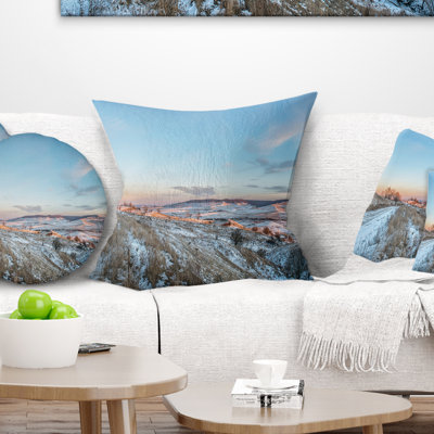 Landscape Printed Stavropol Region North Caucasus Pillow