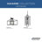 19.87'' W 1 - Bulb Outdoor Semi Flush Mount