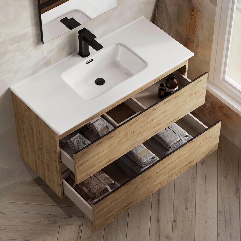 Bethene 80mm Single Bathroom Vanity with Basin
