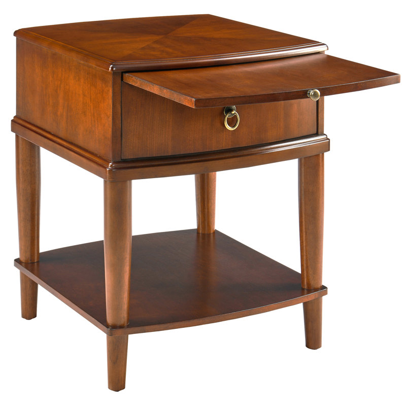 Table d'appoint moderne avec rangement