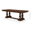 Joshua Solid Wood Dining Table