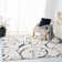 Rodrigue Damask Hand Woven Area Rug