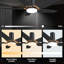 52'' Ceiling Fan with LED Lights-821294354