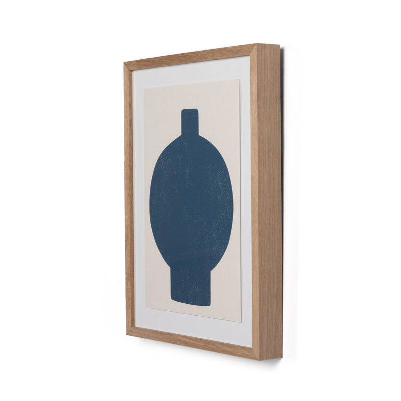 Ceramic Vase III Painting by Roseanne Kenny, 24" H x 18" W x 2.5" D