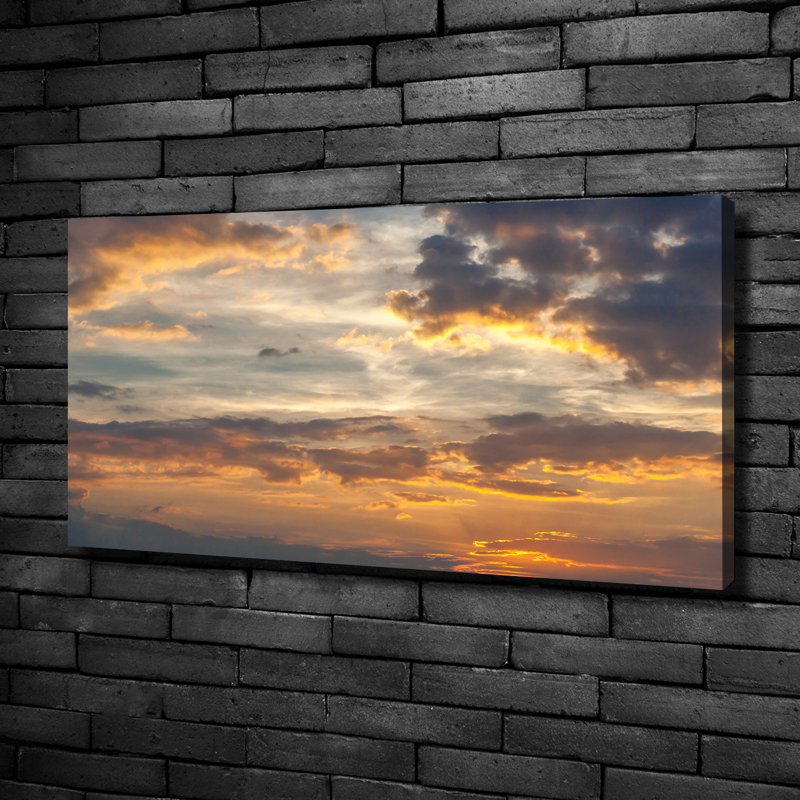 Sunset - No Frame Print on Canvas