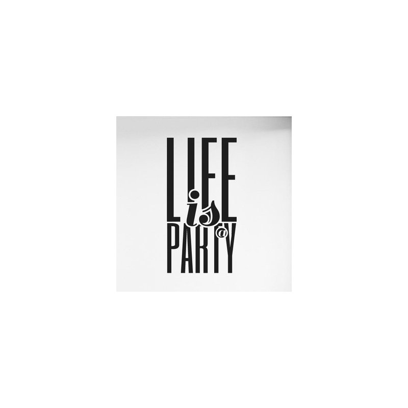 Wall Decal, Black, Large