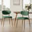 Westhampton Upholstered Dining Chair with Metal Frame-1650174285