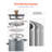 French Press Coffee Maker 34 oz Stainless Steel French Coffee Press