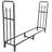 Maghull Indoor or Outdoor 6' Traditional Decorative Steel Firewood Log Rack - Bronze-302261315