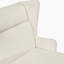 Chaise en chenille à accoudoirs évasés 27,5 po Ferriday-591314286
