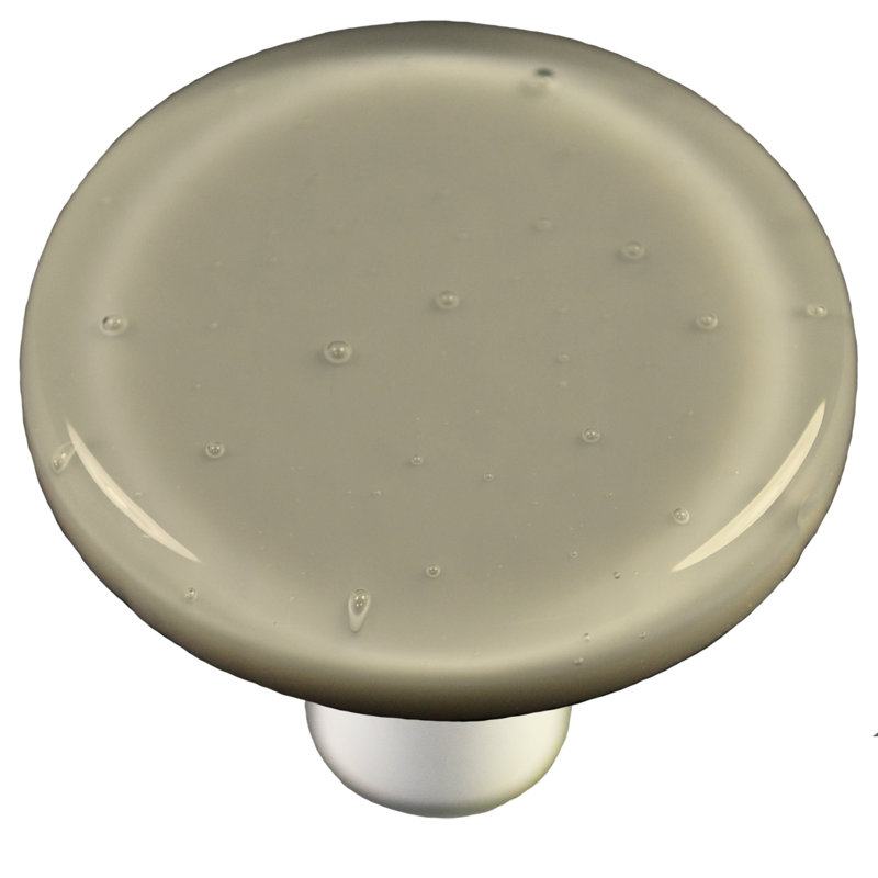 Poignée champignon de 1,5 po de diamètre Solids, Noir, Gris déco