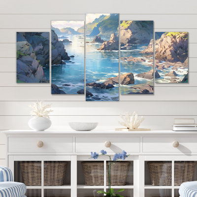 Coastal Nautical & Beach Wall Decor on Metal