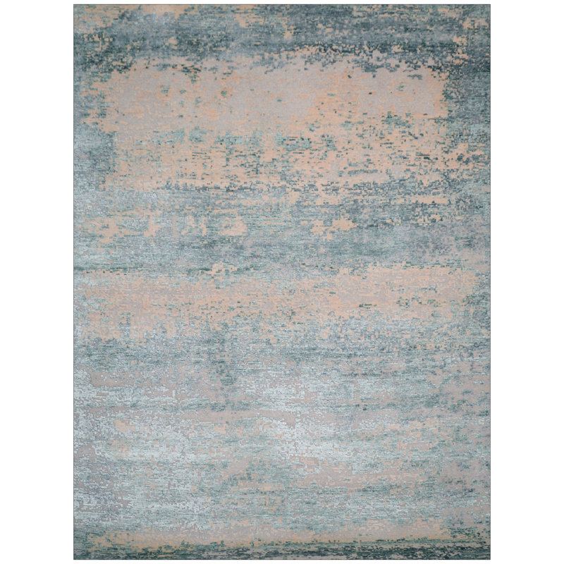 One-of-a-Kind 8'11" x 12' Hand Knotted Area Rug