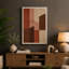 Striped Geometry Geometric - Wrapped Canvas-843313419-843313409