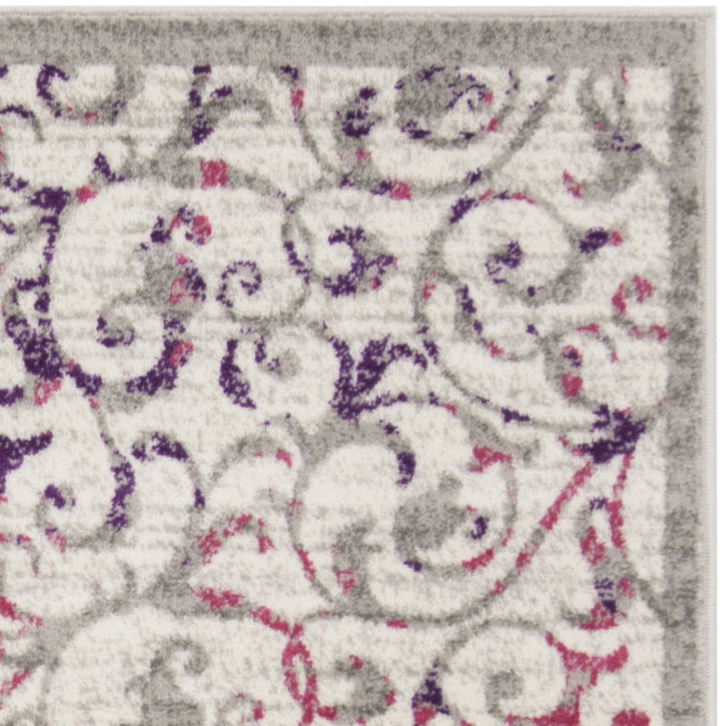 Kingstowne Skyler Performance Floral Rug, Round 6'7"