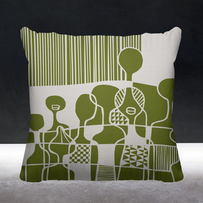 Housse de coussin et insert Ori Oudtoor, L 19 po x H 19 po, Mousse