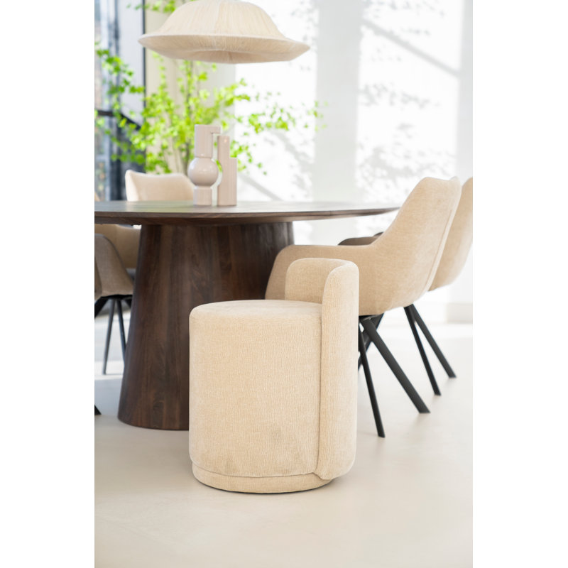 Accent Chair Side Chair, Beige