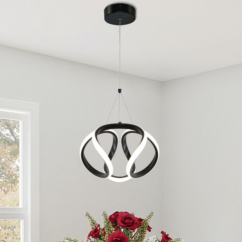 Luminaire suspendu 1 lumière DEL Christela