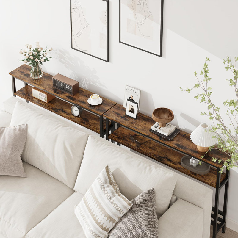 Shalice 39.4'' Console Table, Brown