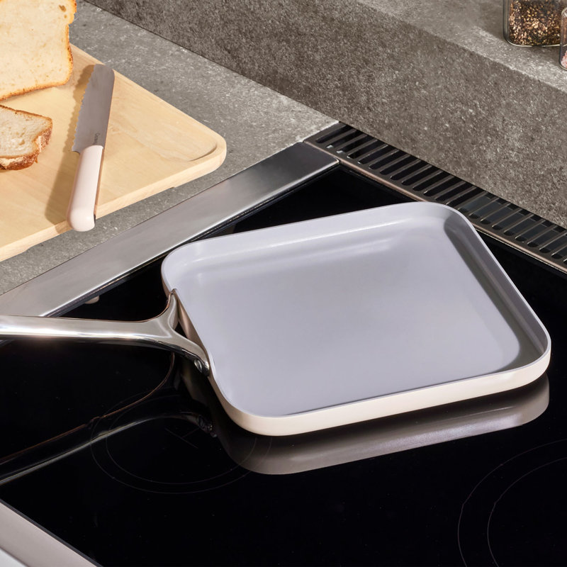 Caraway 11" Square Flat Griddle Pan, Navy