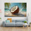 Art mural en verre trempé Coconut Splash-1013830876