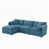 Blue Chenille