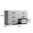 Bedroom Dresser With 6 Storage Drawers-1328160403