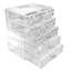 6 Drawer Diamond Pattern Makeup Cosmetic Organizer