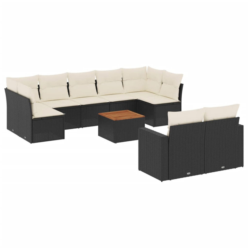 Ensemble de canapé de jardin Vidaxl