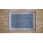 Emanuel Traditional Machine Woven Flatweave Navy and Ivory Area Rug with Non Skid Backing -1222828283