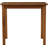 Alexandrine Square Yellow Balau Outdoor Dining Table , 32'' in. W 32'' in. D