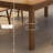 Burlywood Rectangular Solid Wood Dining Table-1952173602