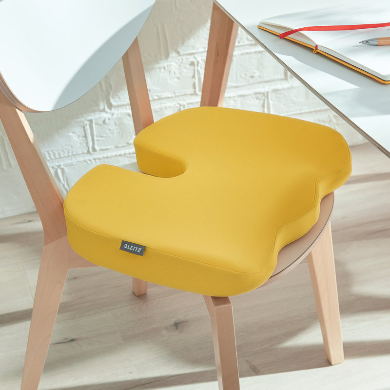 Leitz Back Support, Yellow 