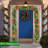 6FT Pre-Lit Christmas Garland with 50 LED Lights – Battery Operated, Timer Function, 8 Modes