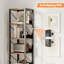 168cm H x 34.8cm W Metal Bookcase-975218478