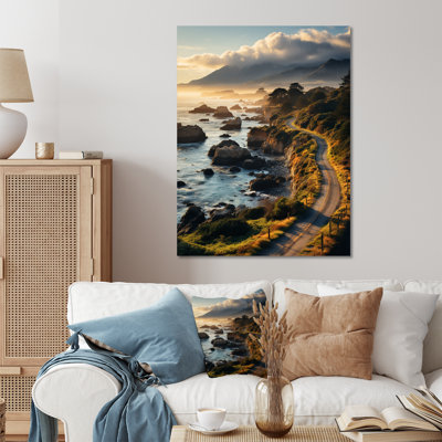 " USA Big Sur California Landscape I "
