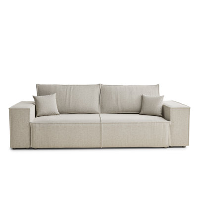 3 Seater Reclining Sofa with Storage