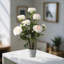20" Artificial Camellia Tree With Realistic Flowers, Faux Bonsai Tree In Decorative Pot-372449946