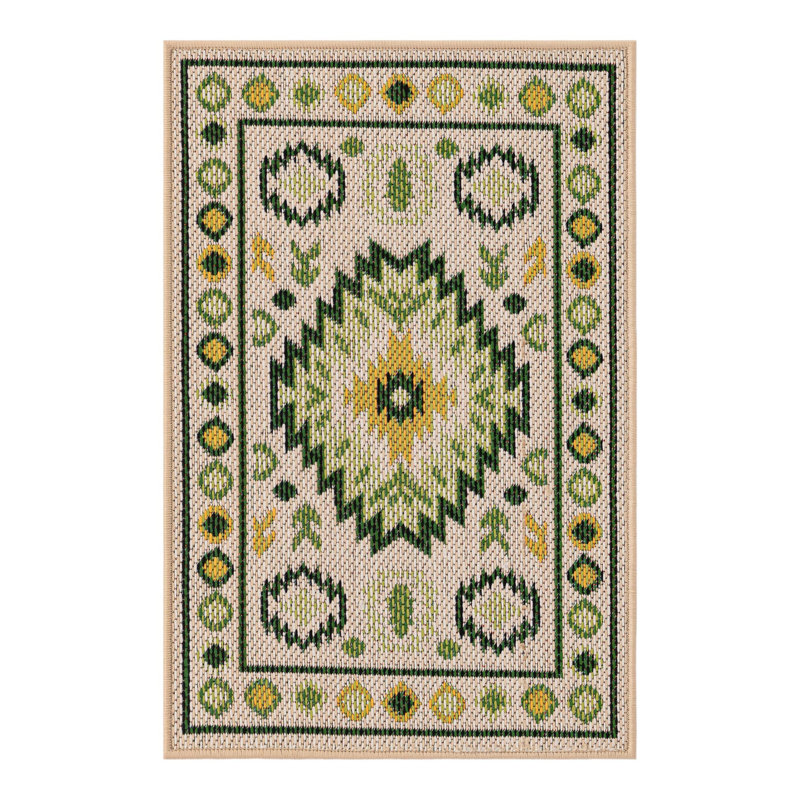 Jalapa Marlenia Indoor/Outdoor Area Rug, Rectangle 2 pi x 3 pi 1 po