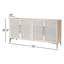 Buffet de 70 po de largeur Biscayne