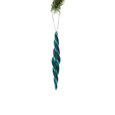 6.5'' Handmade Glass Finial Ornament