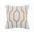 White/Tan Geometric
