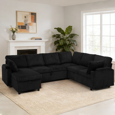 Canapé-lit modulaire Corduroy