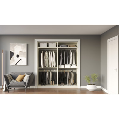 Closet System Reach-In Sets 36/36 Inches