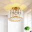Aithen Crystal Flush Mount