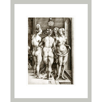 «The Witches» par Albrecht Dürer, impression giclée sur cadre